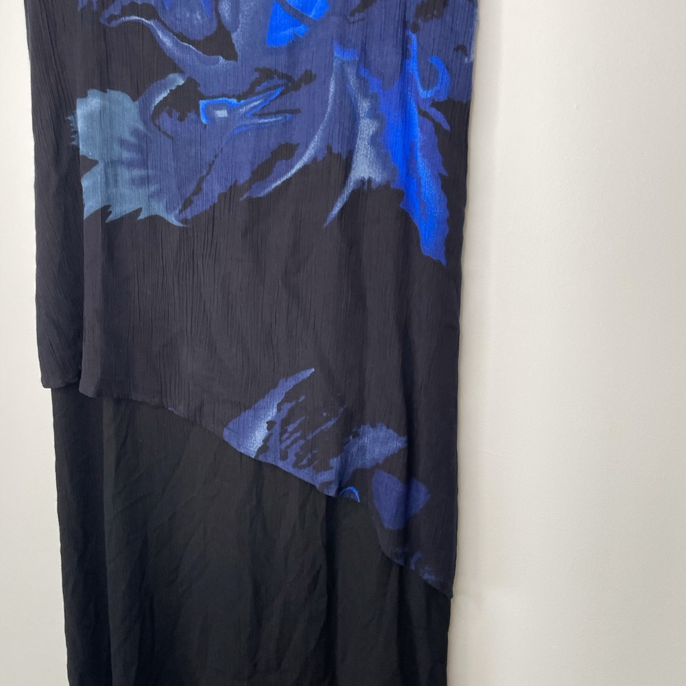 Dylan blue black maxi dress beach large - Picture 3 of 9